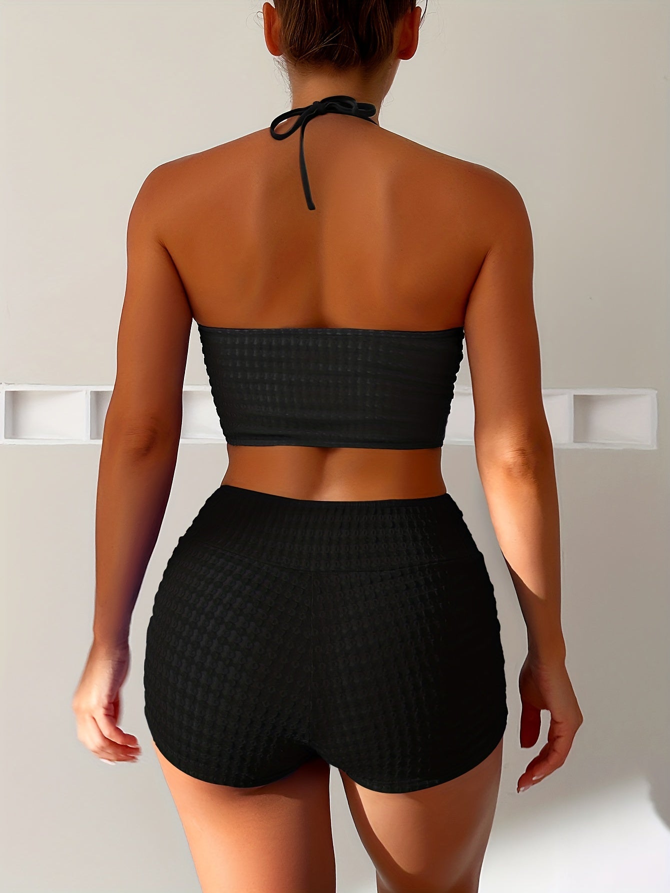 High Waisted Swimsuit Set