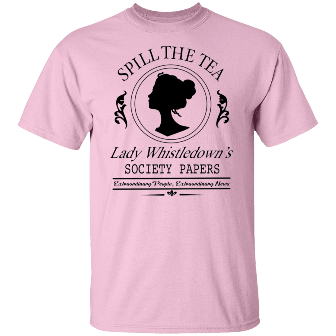 Spill The Tea Bridgerton Lover 5.3 oz. T-Shirt