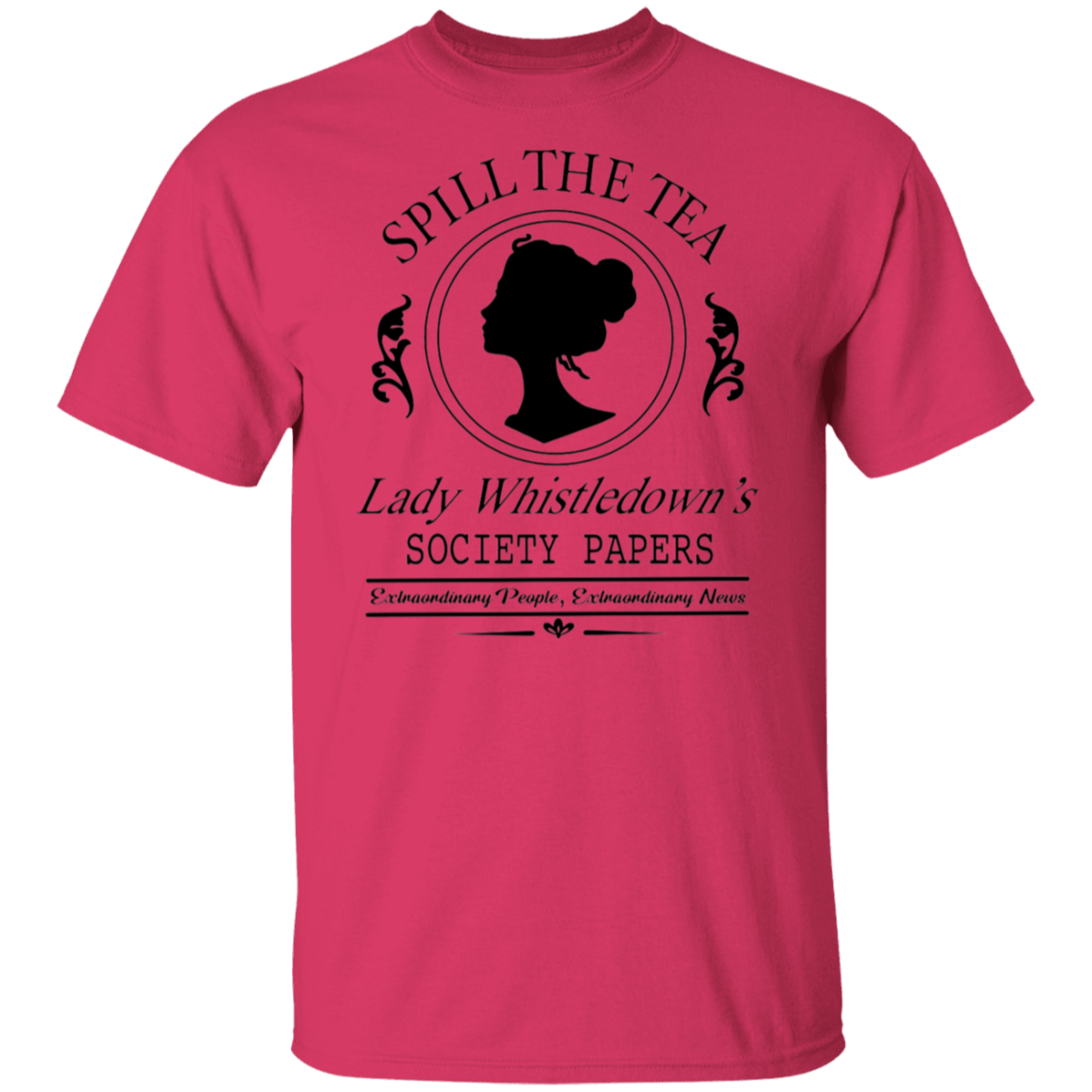 Spill The Tea Bridgerton Lover 5.3 oz. T-Shirt