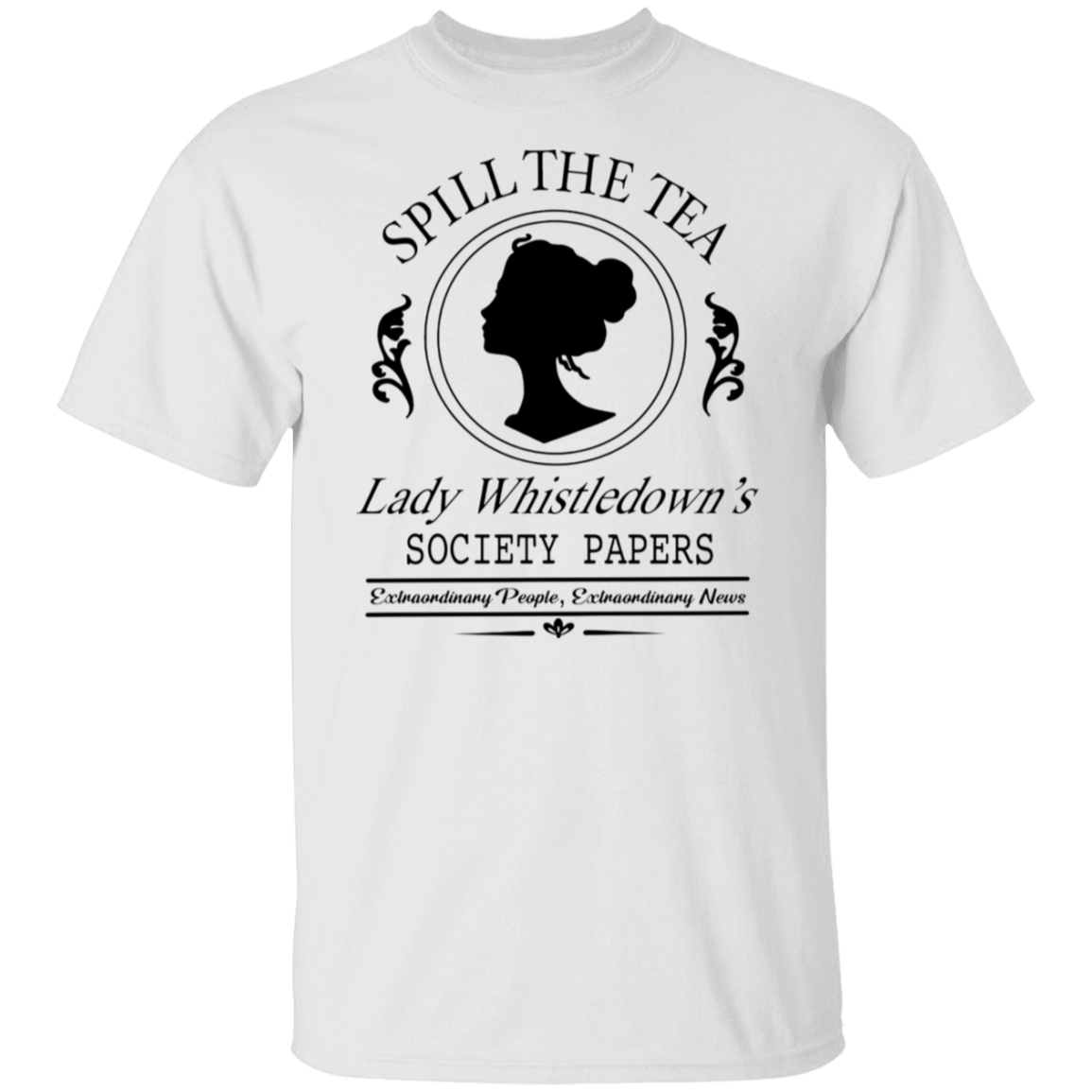 Spill The Tea Bridgerton Lover 5.3 oz. T-Shirt