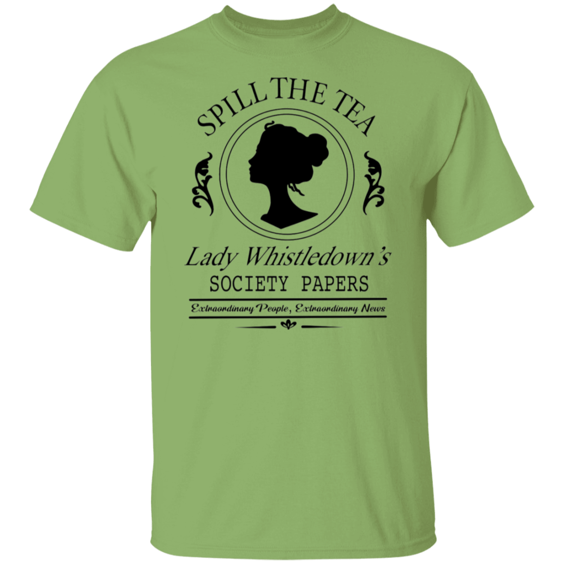 Spill The Tea Bridgerton Lover 5.3 oz. T-Shirt