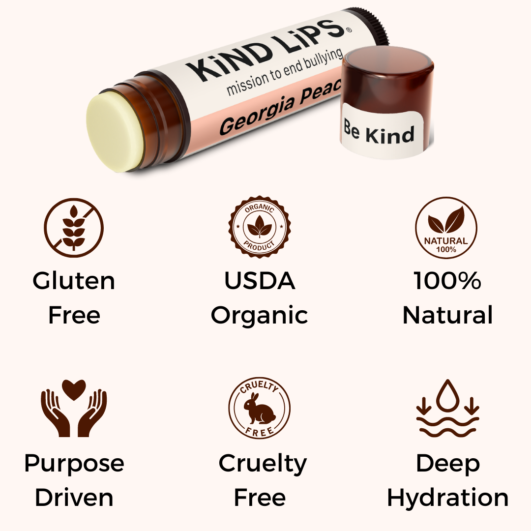 Georgia Peach Organic Lip Balm