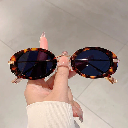 Friday Luxury Metal Designer Sunglasses