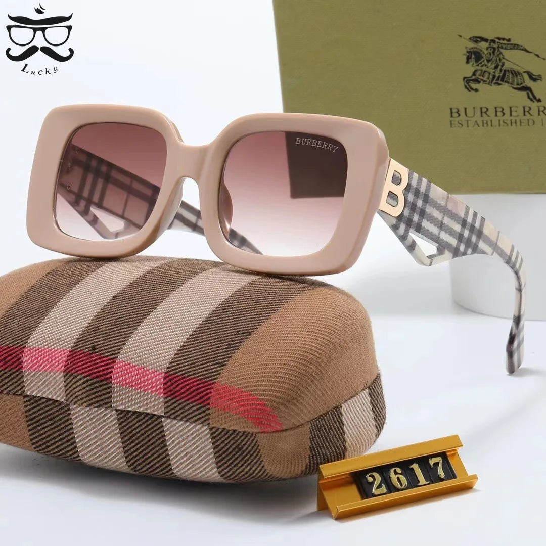 Luxury Retro Large Frame Sunglasses