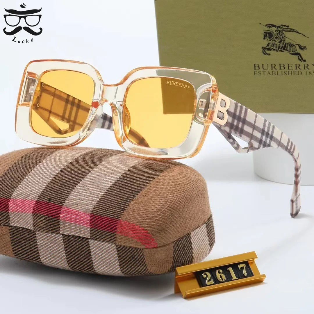 Luxury Retro Large Frame Sunglasses