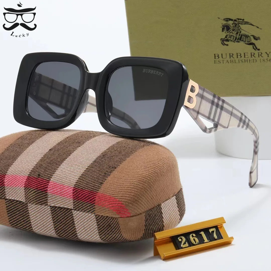 Luxury Retro Large Frame Sunglasses