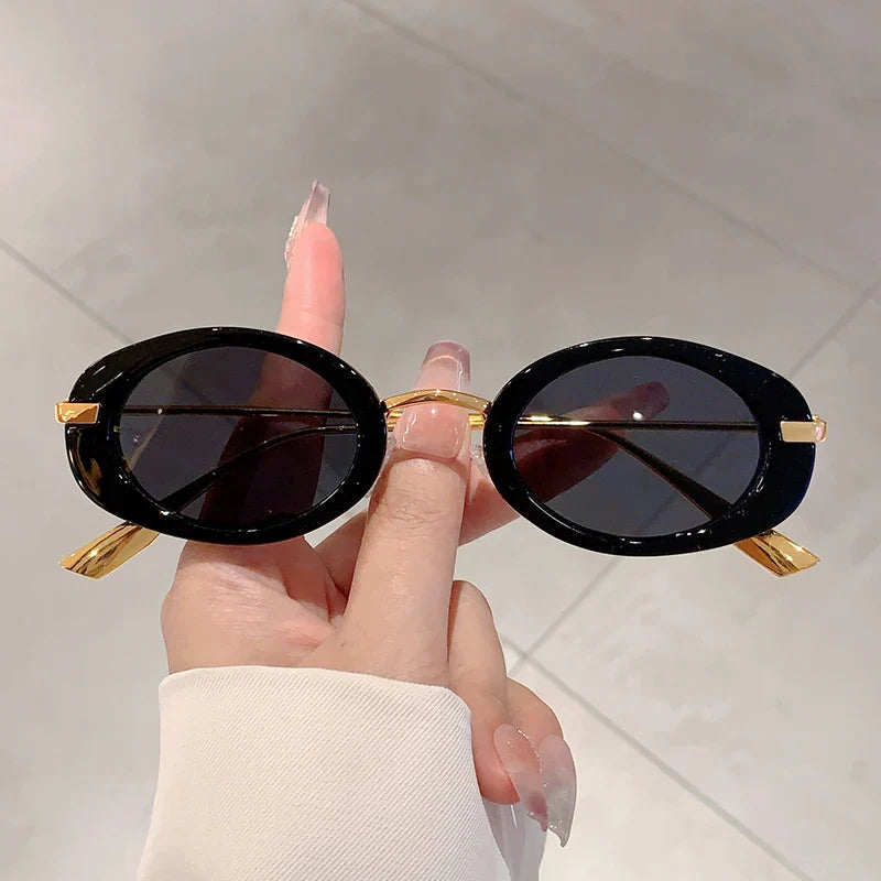 Friday Luxury Metal Designer Sunglasses