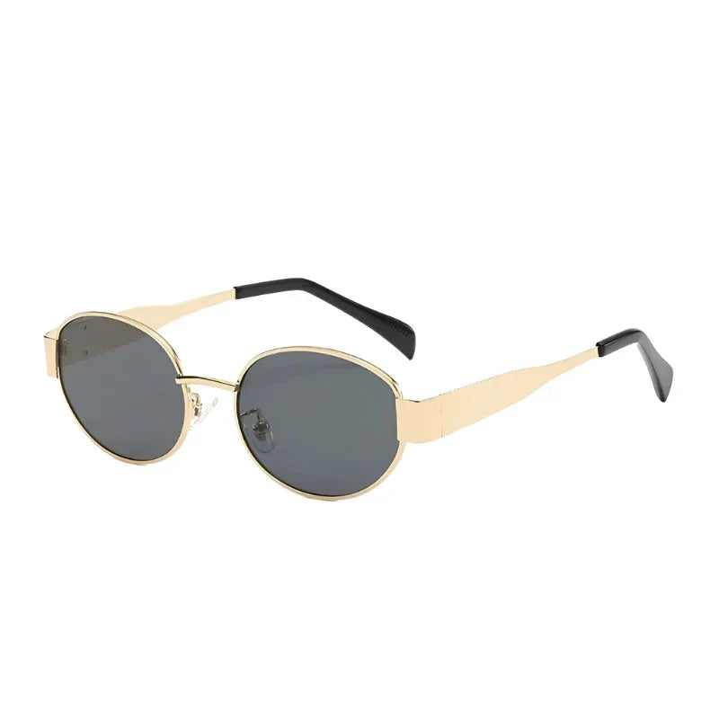 Stylish oval sunglasses