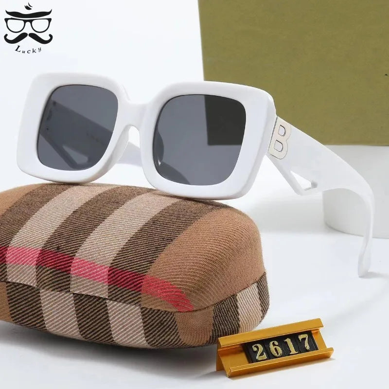 Luxury Retro Large Frame Sunglasses