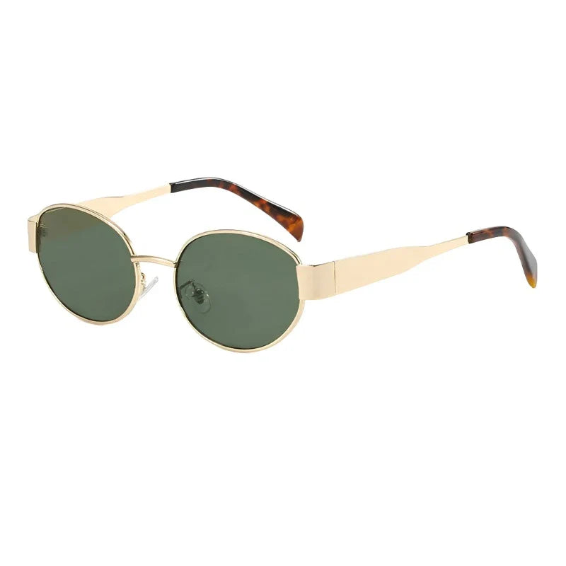 Stylish oval sunglasses