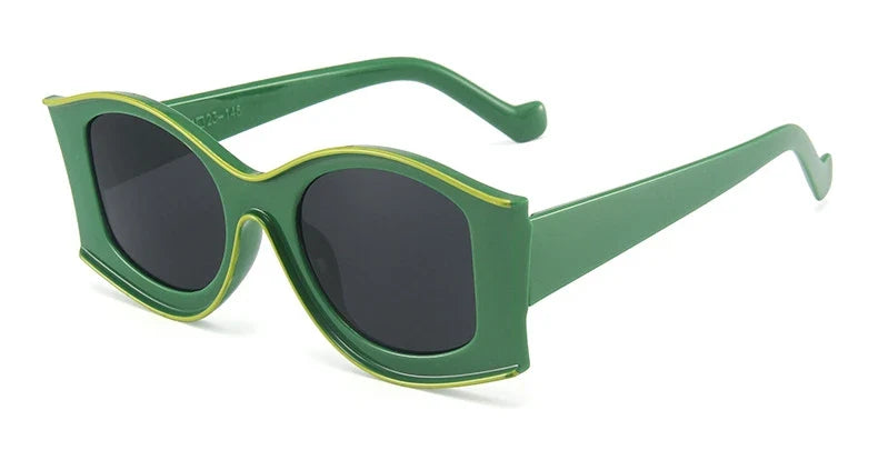 Colorful oversized  retro Sunglasses