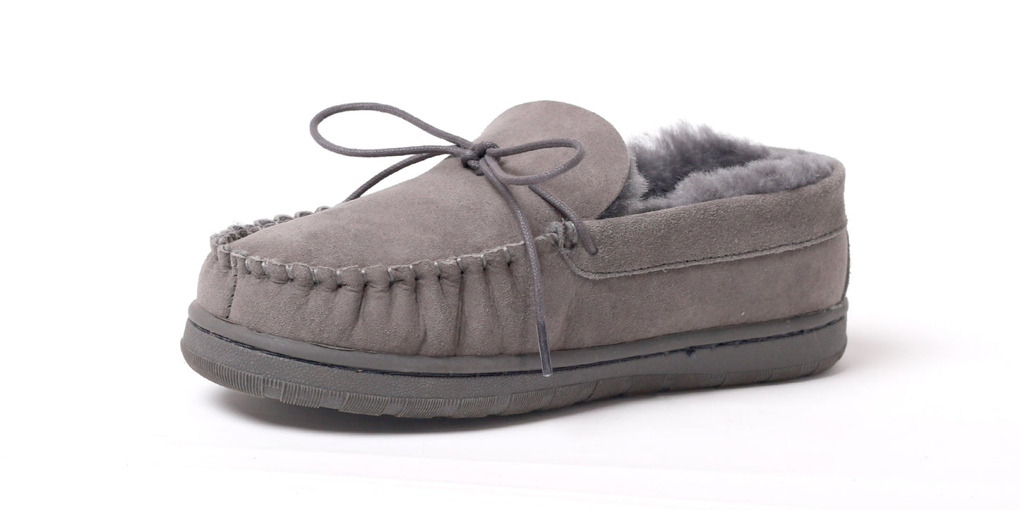 Deluxe Moccasin - Charcoal