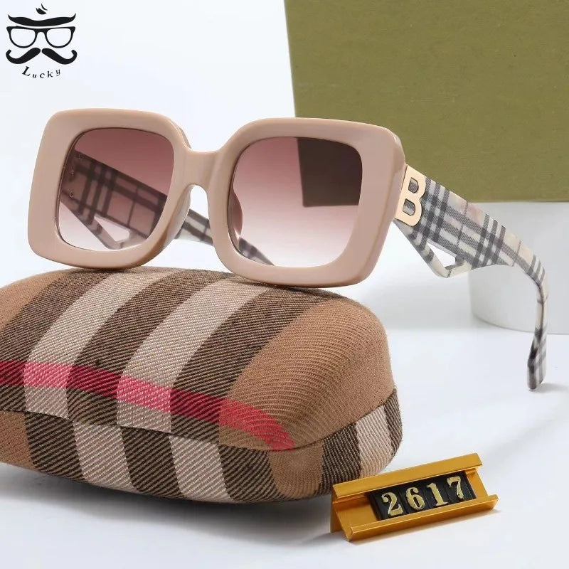 Luxury Retro Large Frame Sunglasses