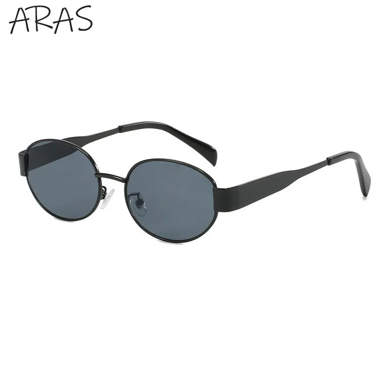 Stylish oval sunglasses