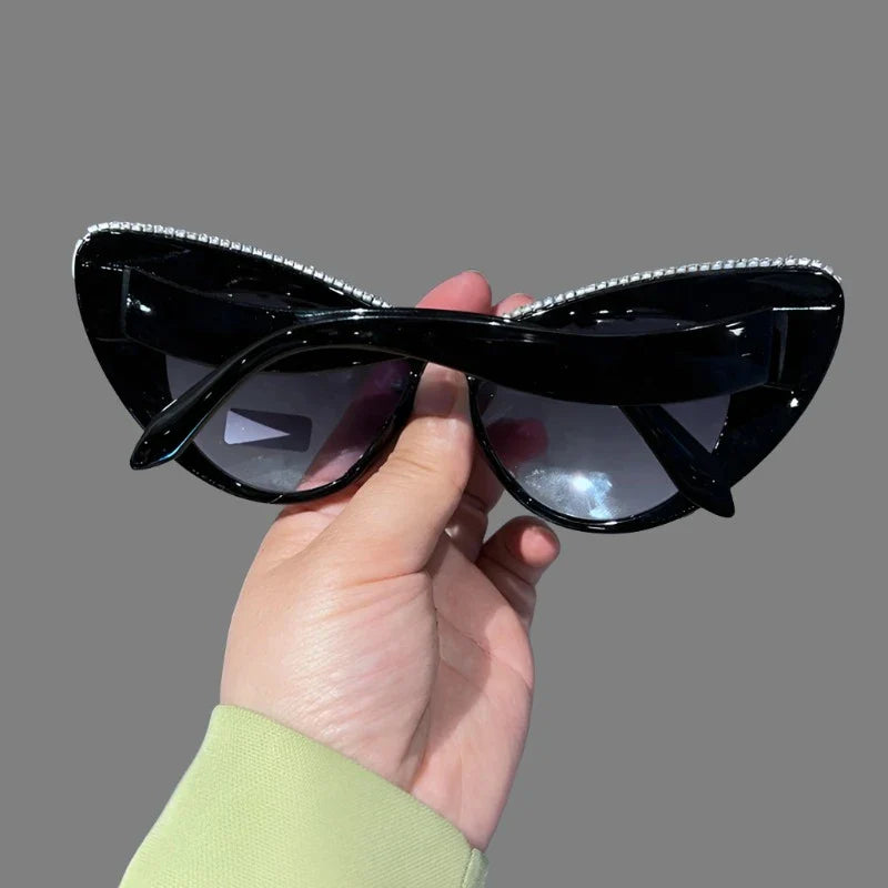 Hand designed bejeweled sunglasses