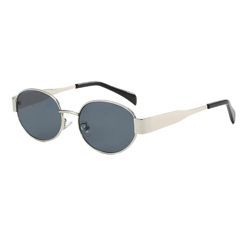 Stylish oval sunglasses