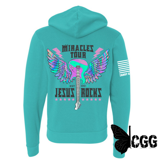 MIRACLES TOUR Zippered Hoodie