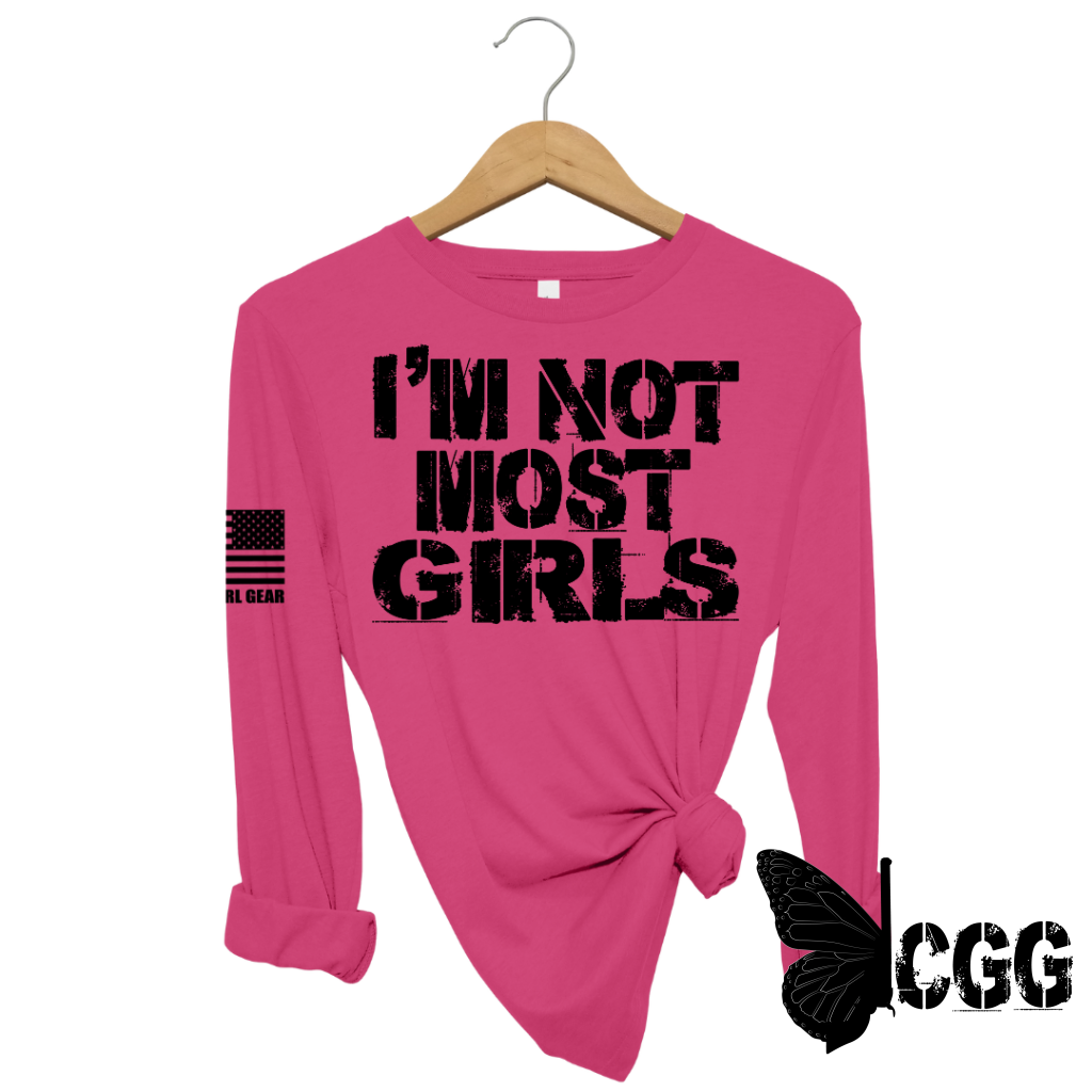 NOT MOST GIRLS Long Sleeve