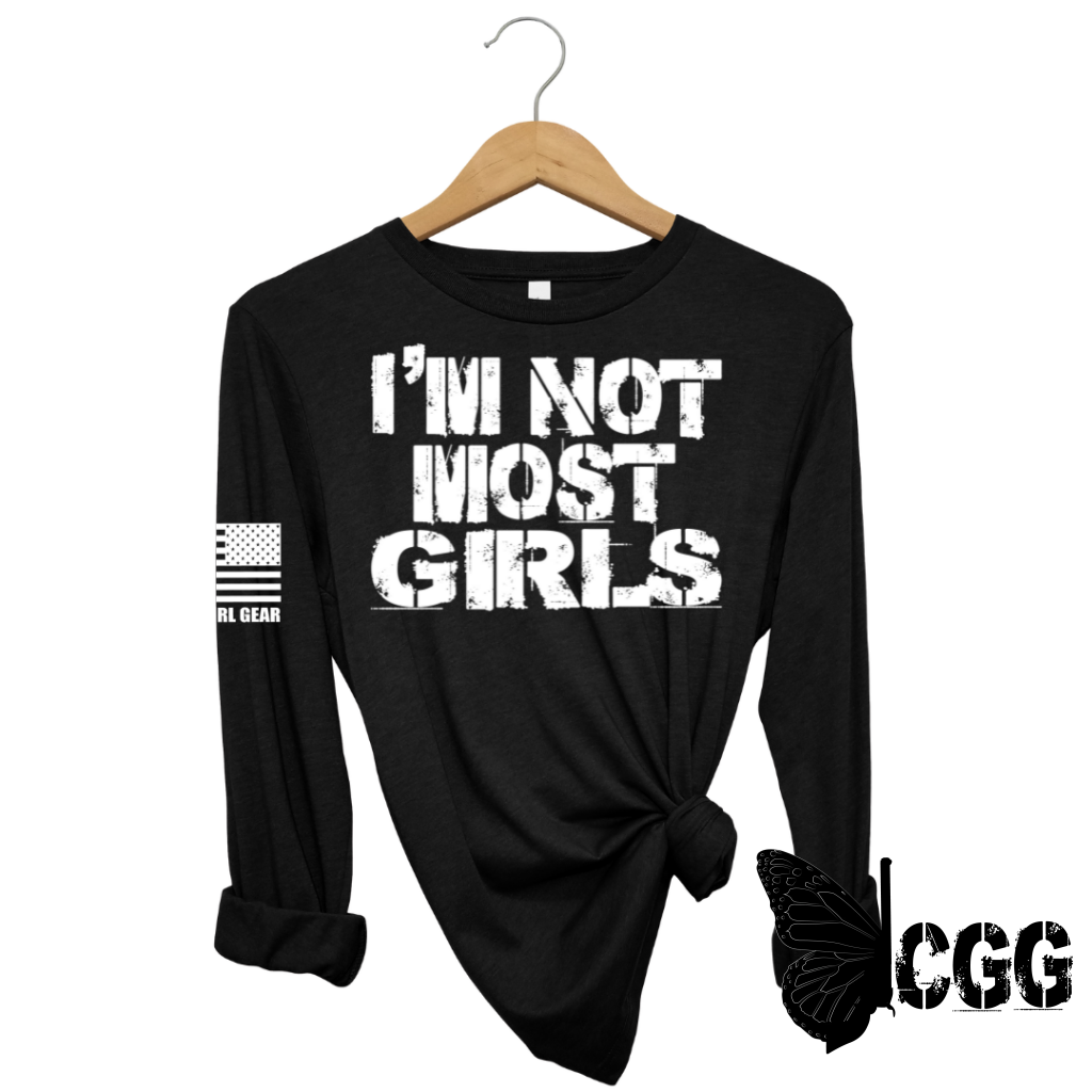 NOT MOST GIRLS Long Sleeve