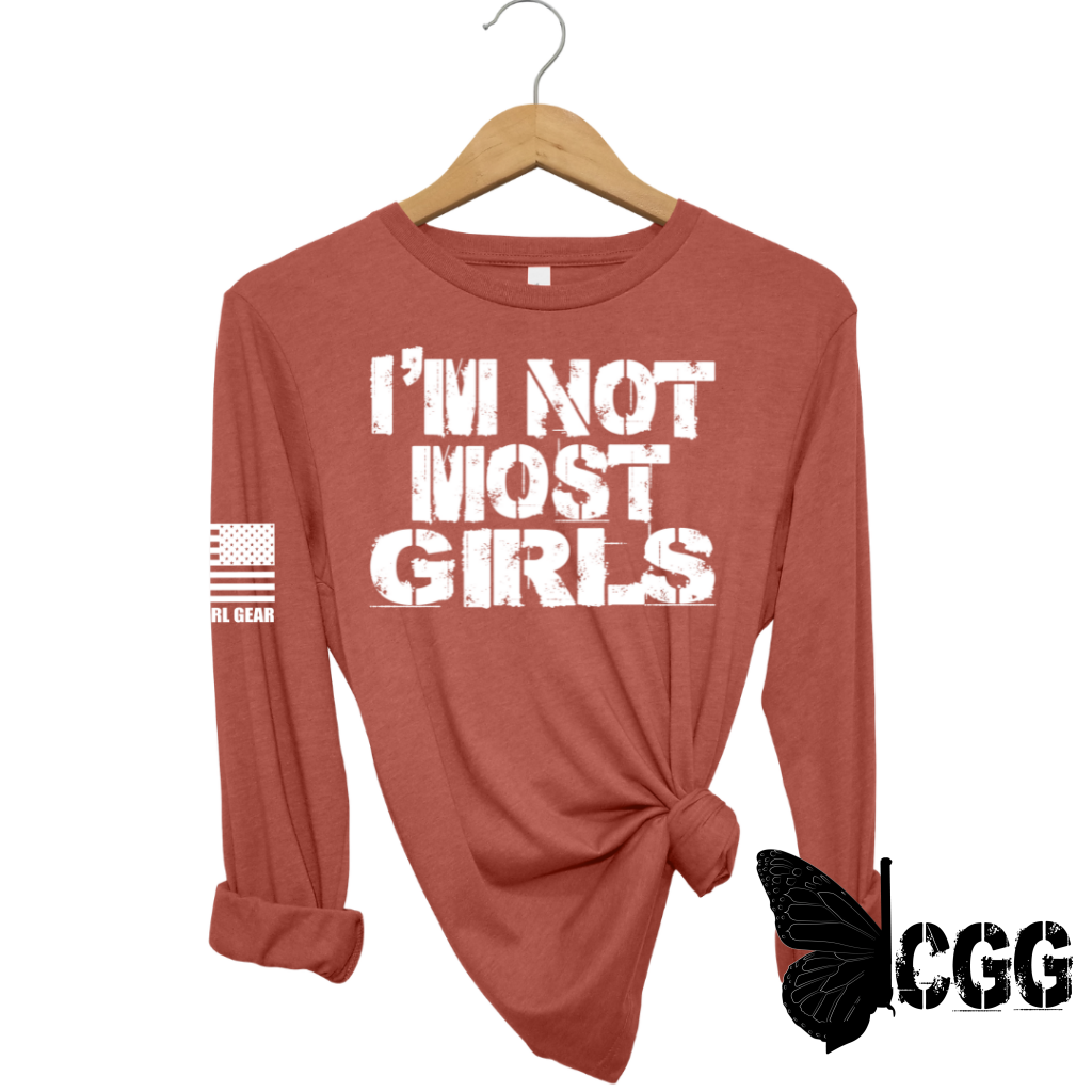 NOT MOST GIRLS Long Sleeve