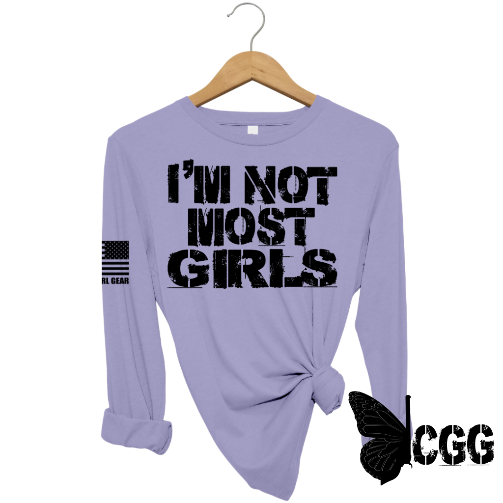 NOT MOST GIRLS Long Sleeve