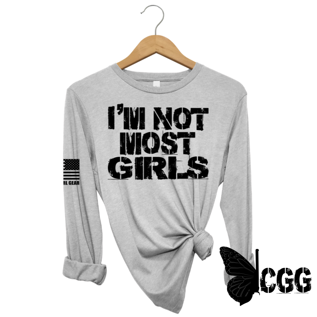 NOT MOST GIRLS Long Sleeve