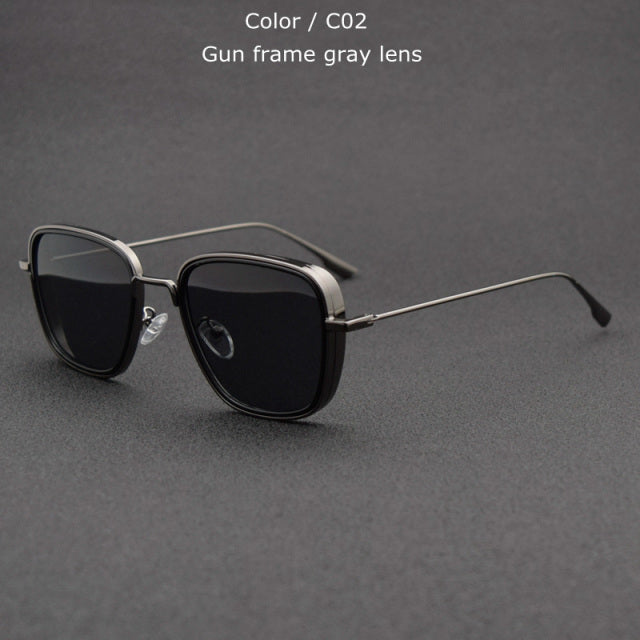 New Steampunk Sunglasses Fashion Men Women Brand Designer Vintage